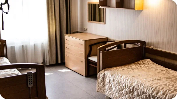 Палаты и условия проживания